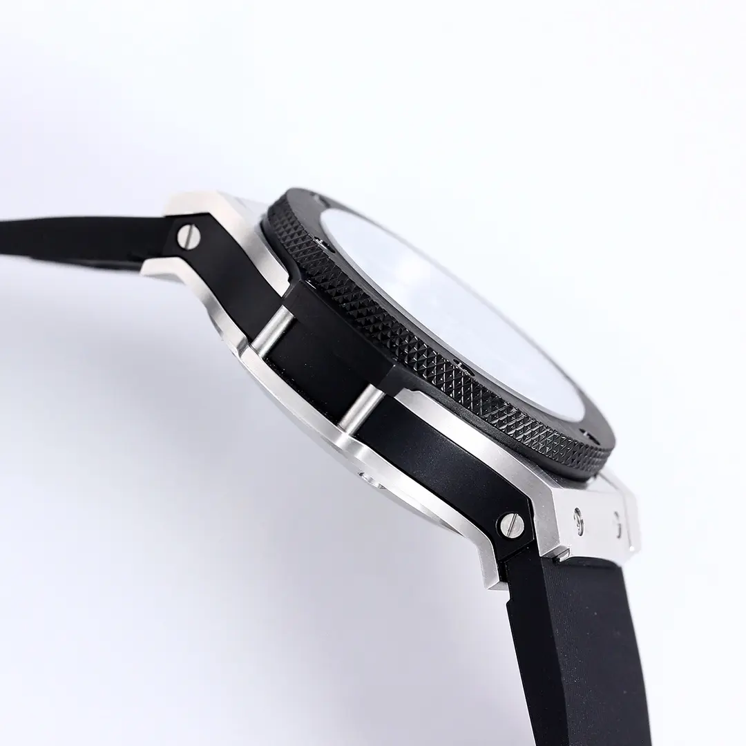 ZF Factory HUBLOT Big Bang 44mm Black Rubber Strap Chronograph Watch – Stainless Steel Case | Super Clone Watch - 图片 6