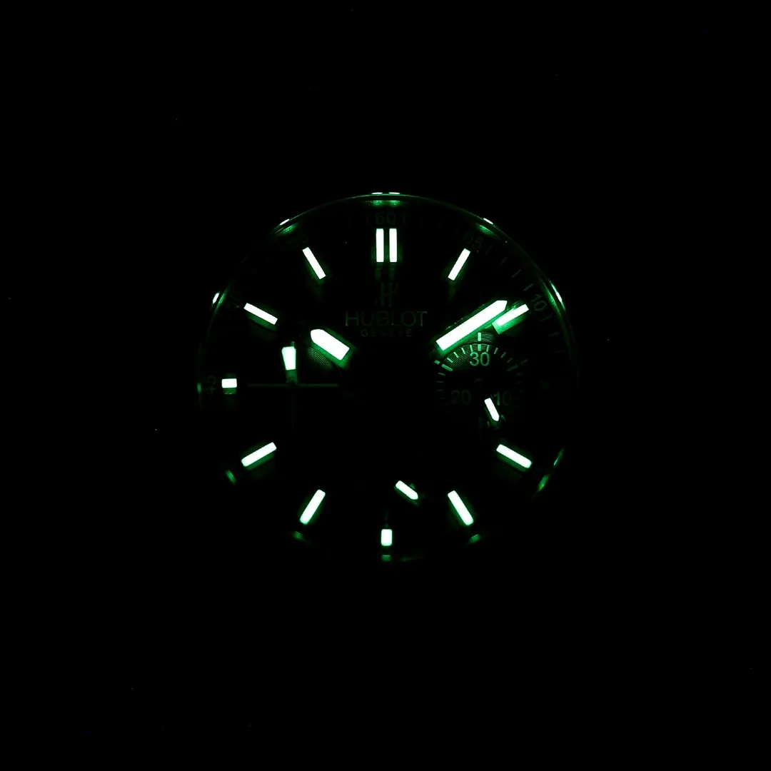ZF Factory HUBLOT Big Bang 44mm Black Rubber Strap Chronograph Watch – Stainless Steel Case | Super Clone Watch - 图片 9