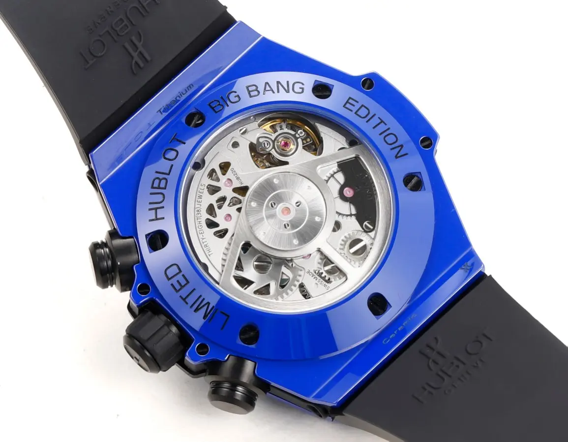 ZF Factory Hublot Big Bang Unico Blue Ceramic Watch – Automatic Chronograph with Rubber Strap | Super Clone Excellence - 图片 8