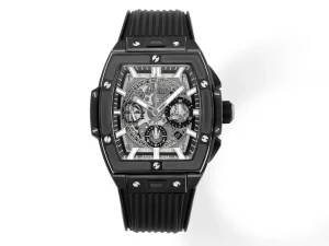 ZF Factory HUBLOT Spirit of Big Bang Black Titanium & Resin Limited Edition Watch – Model 642.NX.0170.RX – Super Clone Masterpiece