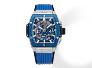 ZF Factory HUBLOT Spirit of Big Bang Blue Titanium & Resin Limited Edition Watch – Model 642.NX.0170.RX – Best Replica Watch