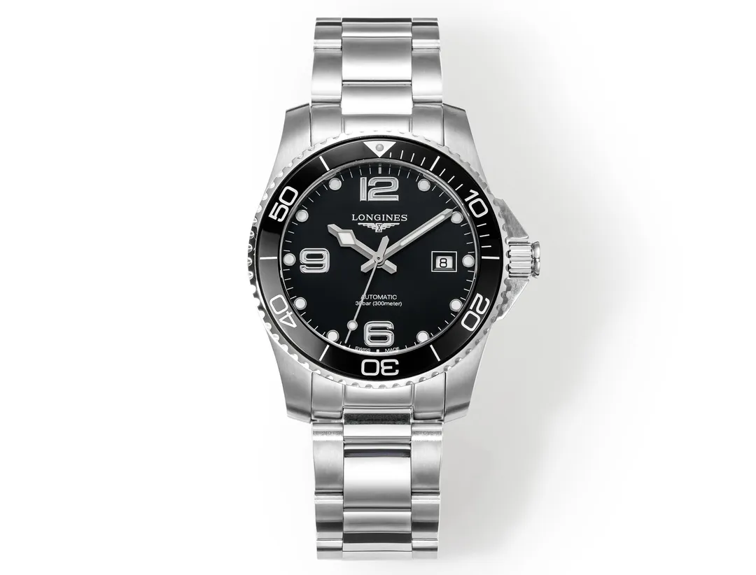 ZF Factory Longines Conquest Black Dial Steel Watch – Best Super Clone Design