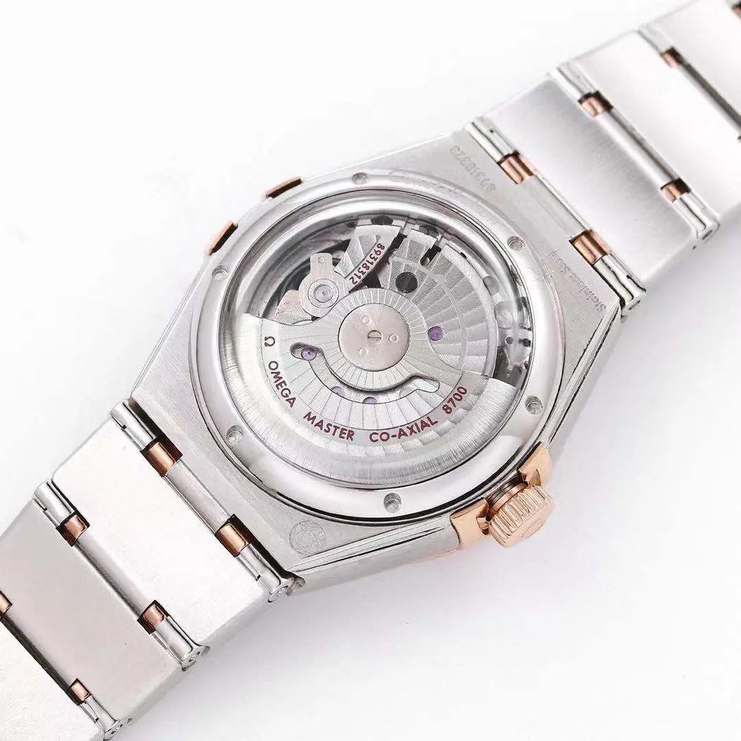 ZF Factory Omega Constellation 29mm White Dial Two-Tone VSF Luxury Watch - 图片 8