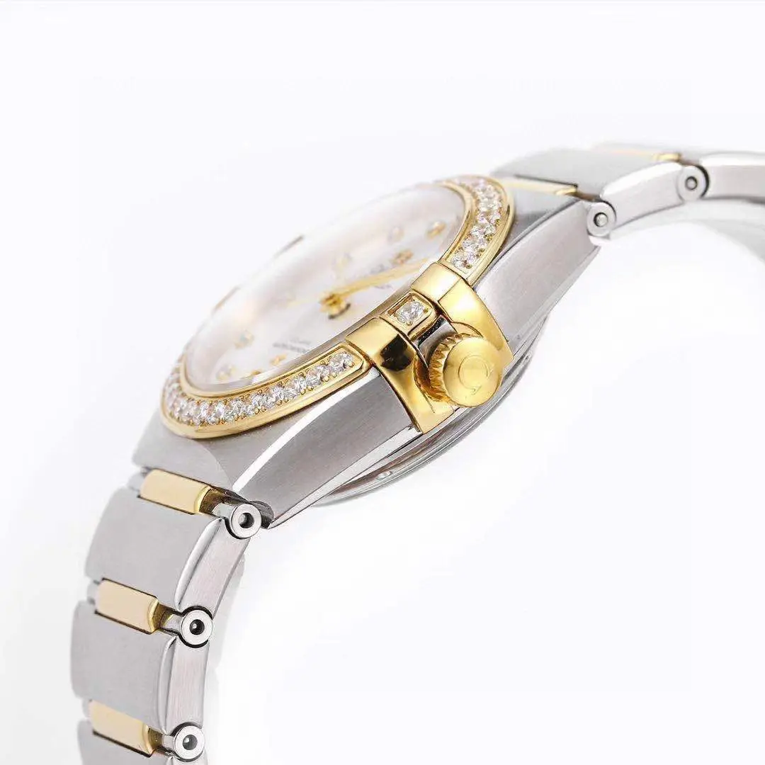 ZF Factory Omega Constellation 29mm White Gold Steel VSF Luxury Watch - 图片 6