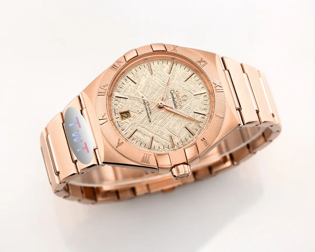 ZF Factory OMEGA Constellation 41mm Rose Gold VSF Watch - 图片 4