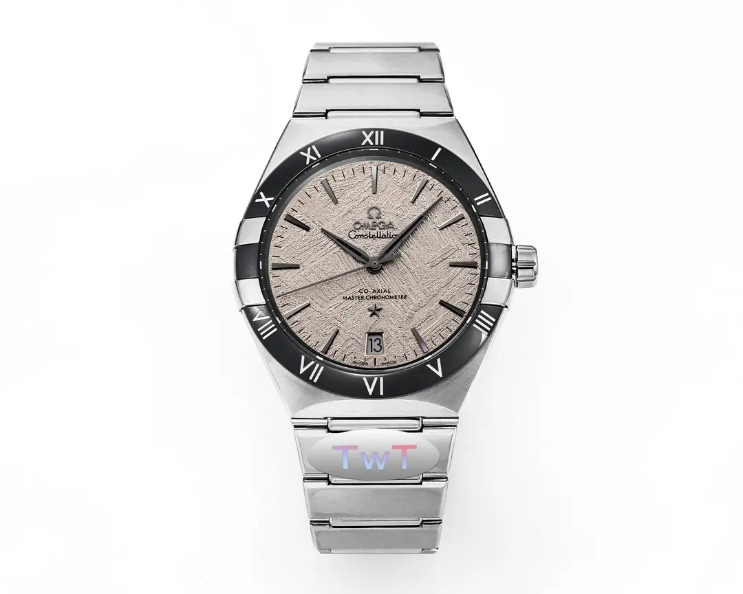 ZF Factory OMEGA Constellation 41mm Silver Ceramic VSF Watch