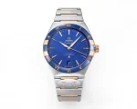 ZF Factory Omega Constellation Blue Dial Ceramic Watch by VSF Watches – Premium Quality Timepieces