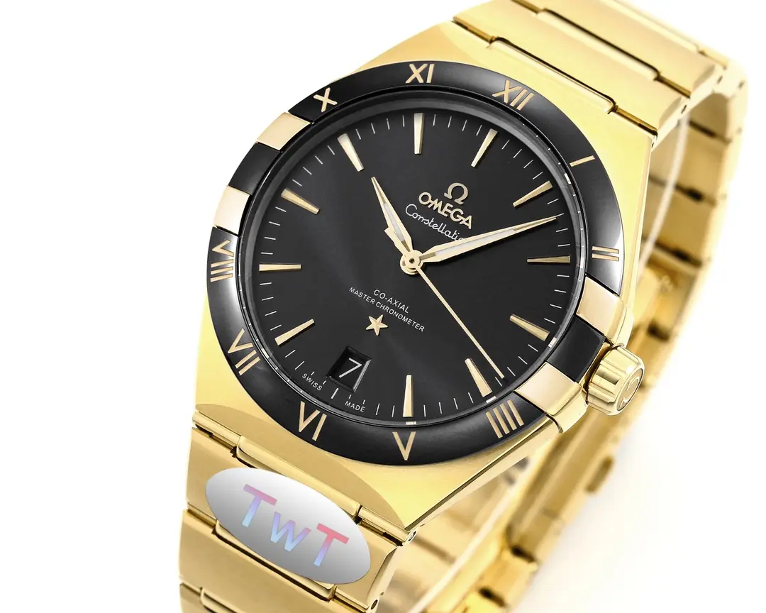 ZF Factory OMEGA Constellation Ceramic Bezel Gold Black – Premium VSF Watches - 图片 2