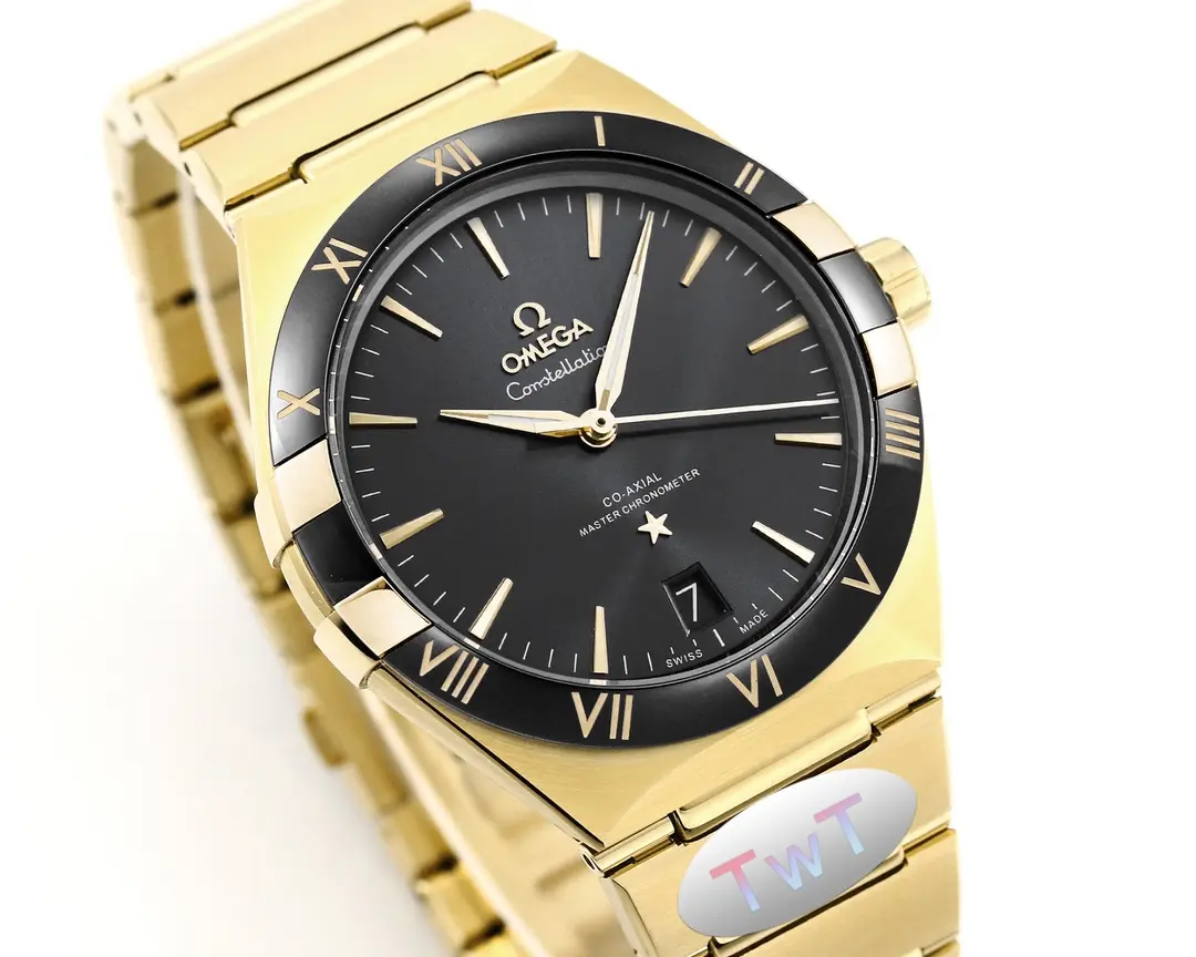 ZF Factory OMEGA Constellation Ceramic Bezel Gold Black – Premium VSF Watches - 图片 3