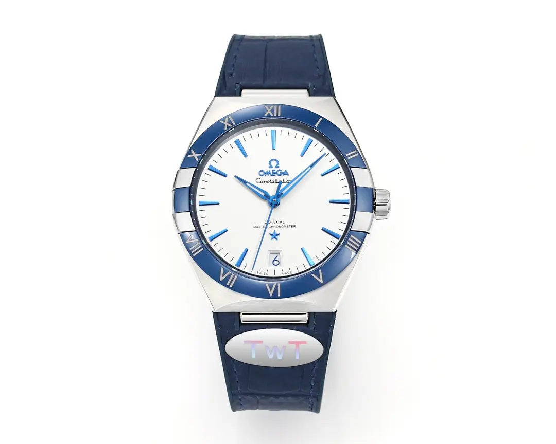 ZF Factory OMEGA Constellation Meteorite 41mm Blue Leather – Premium VSF Watches Collection