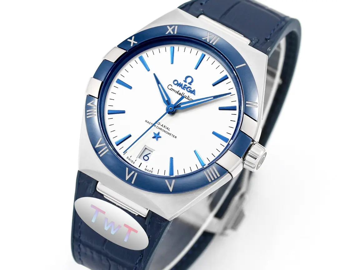 ZF Factory OMEGA Constellation Meteorite 41mm Blue Leather – Premium VSF Watches Collection - 图片 2