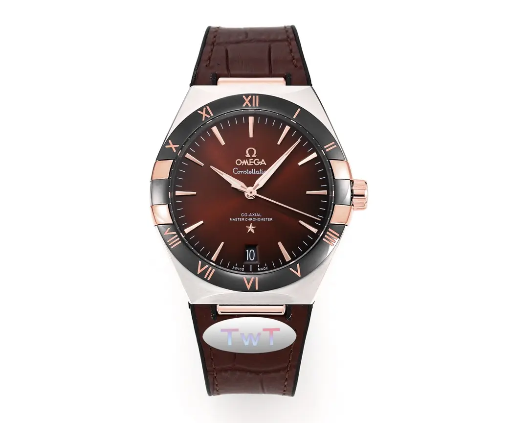 ZF Factory OMEGA Constellation Meteorite 41mm Brown Leather – Premium VSF Watches Collection