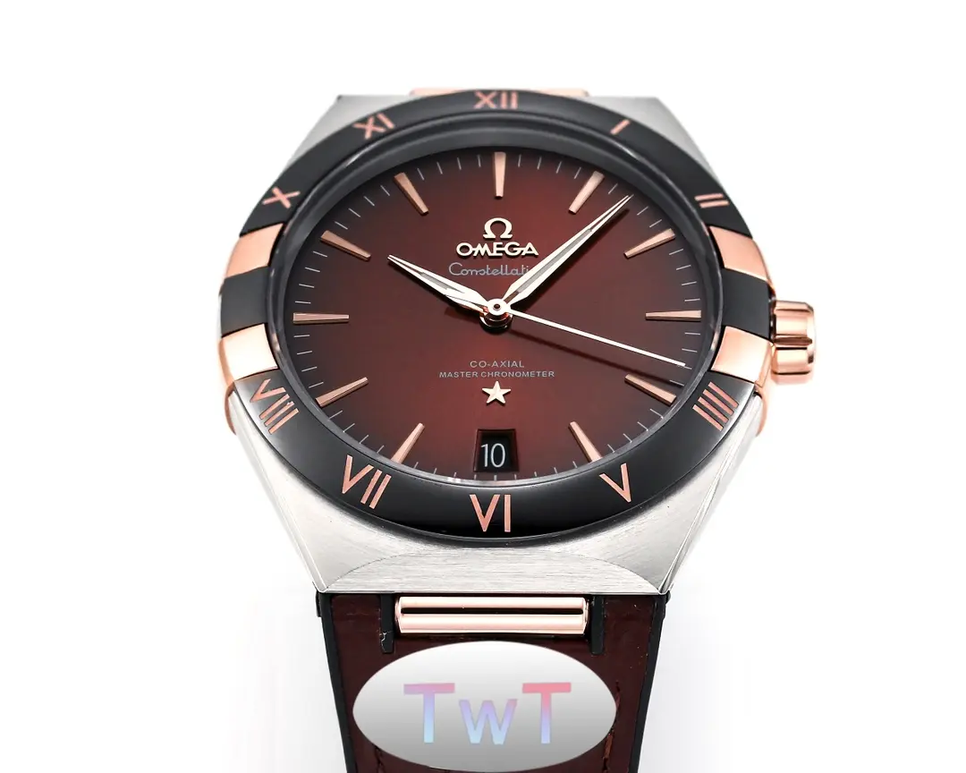 ZF Factory OMEGA Constellation Meteorite 41mm Brown Leather – Premium VSF Watches Collection - 图片 5