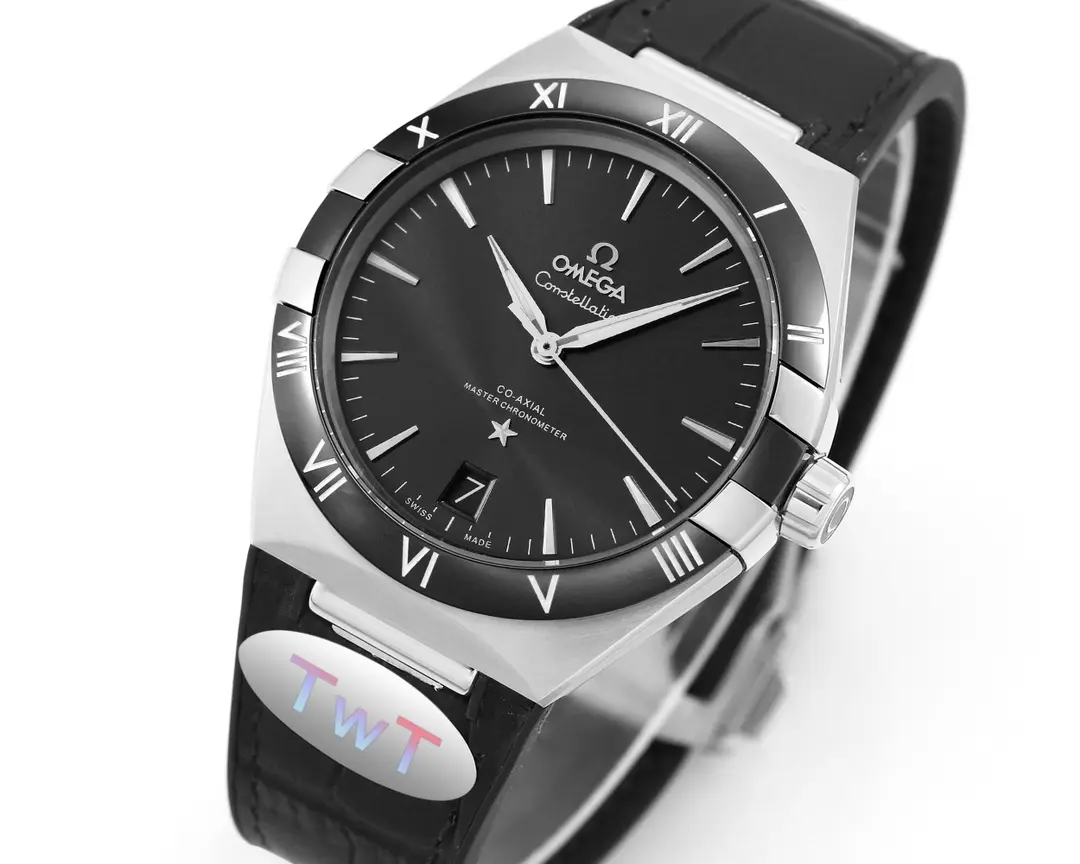 ZF Factory OMEGA Constellation Meteorite Black VSF Luxury Watch - 图片 2