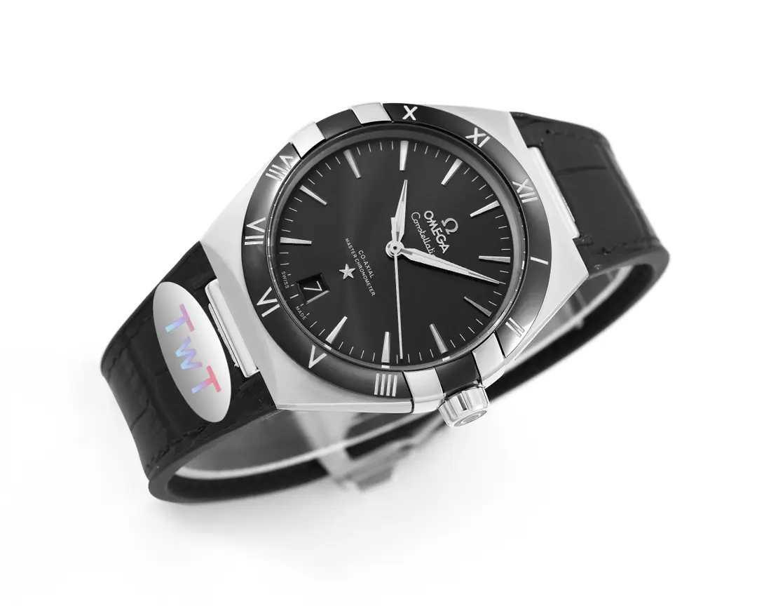 ZF Factory OMEGA Constellation Meteorite Black VSF Luxury Watch - 图片 4
