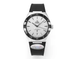 ZF Factory OMEGA Constellation Meteorite Watch Black Leather – Luxury VSF Watches