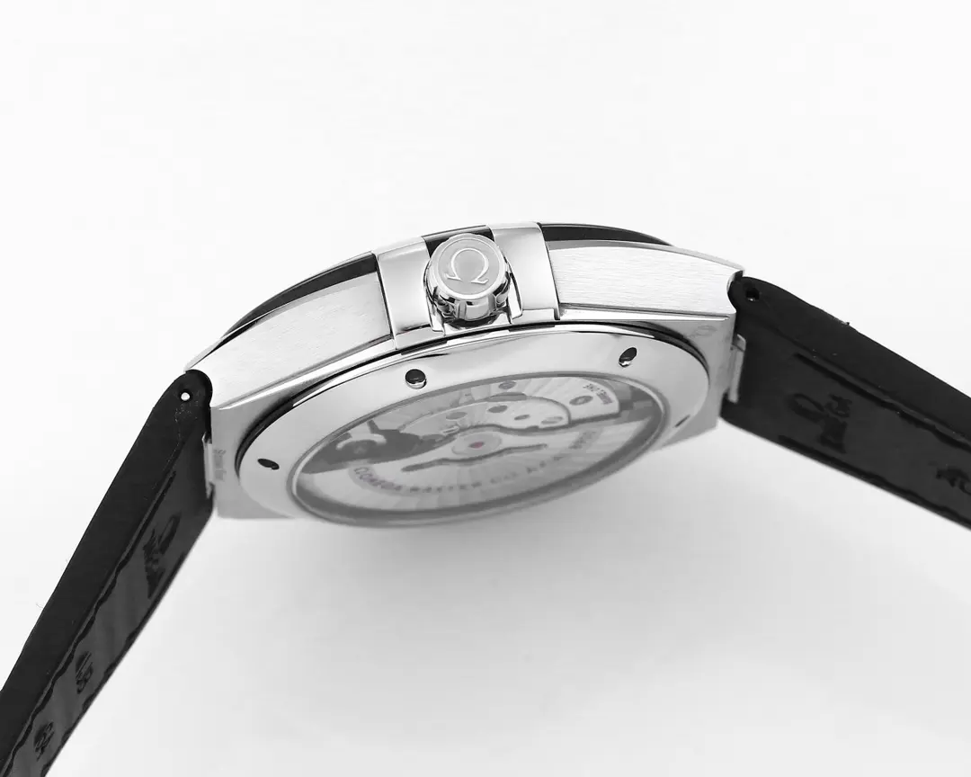 ZF Factory OMEGA Constellation Meteorite Watch Black Leather – Luxury VSF Watches - 图片 6