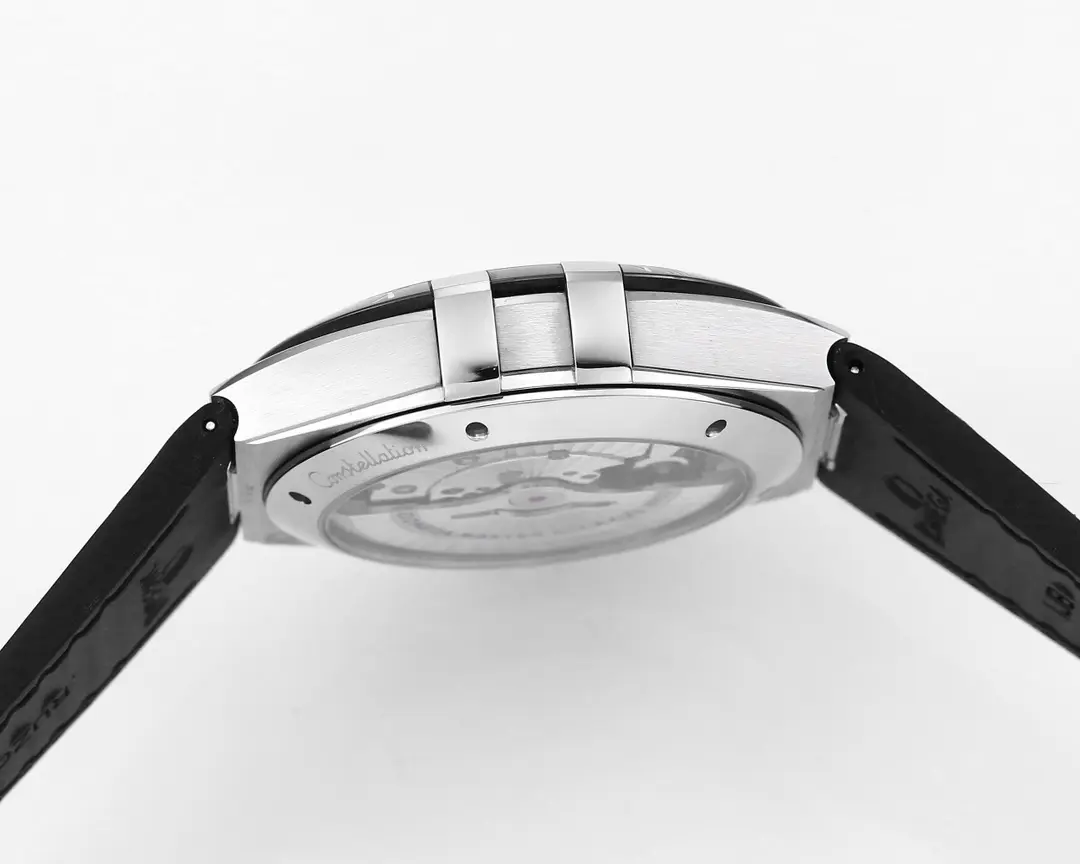 ZF Factory OMEGA Constellation Meteorite Watch Black Leather – Luxury VSF Watches - 图片 7