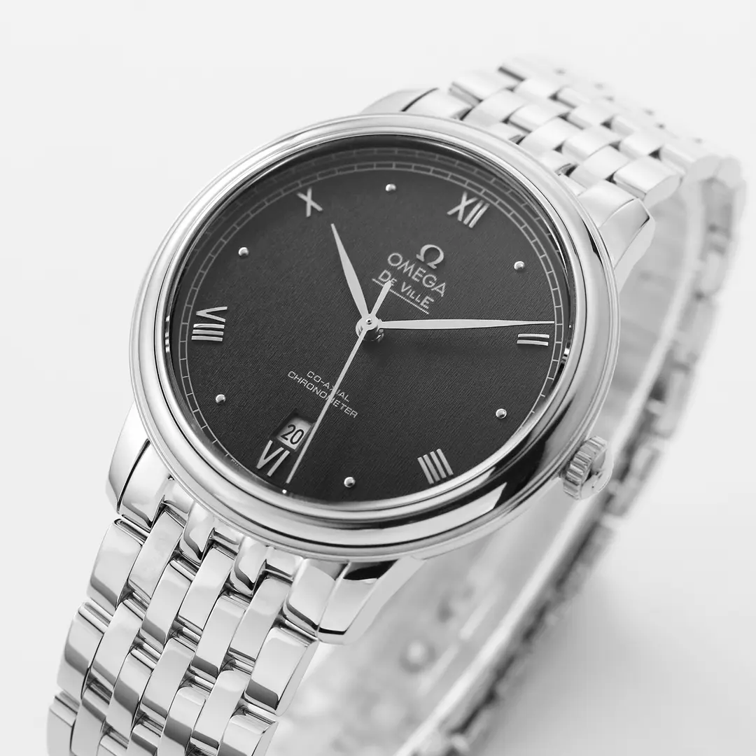 ZF Factory Omega DeVille Black Dial Steel Watch by VSF Watches – Premium Quality Timepiece - 图片 7
