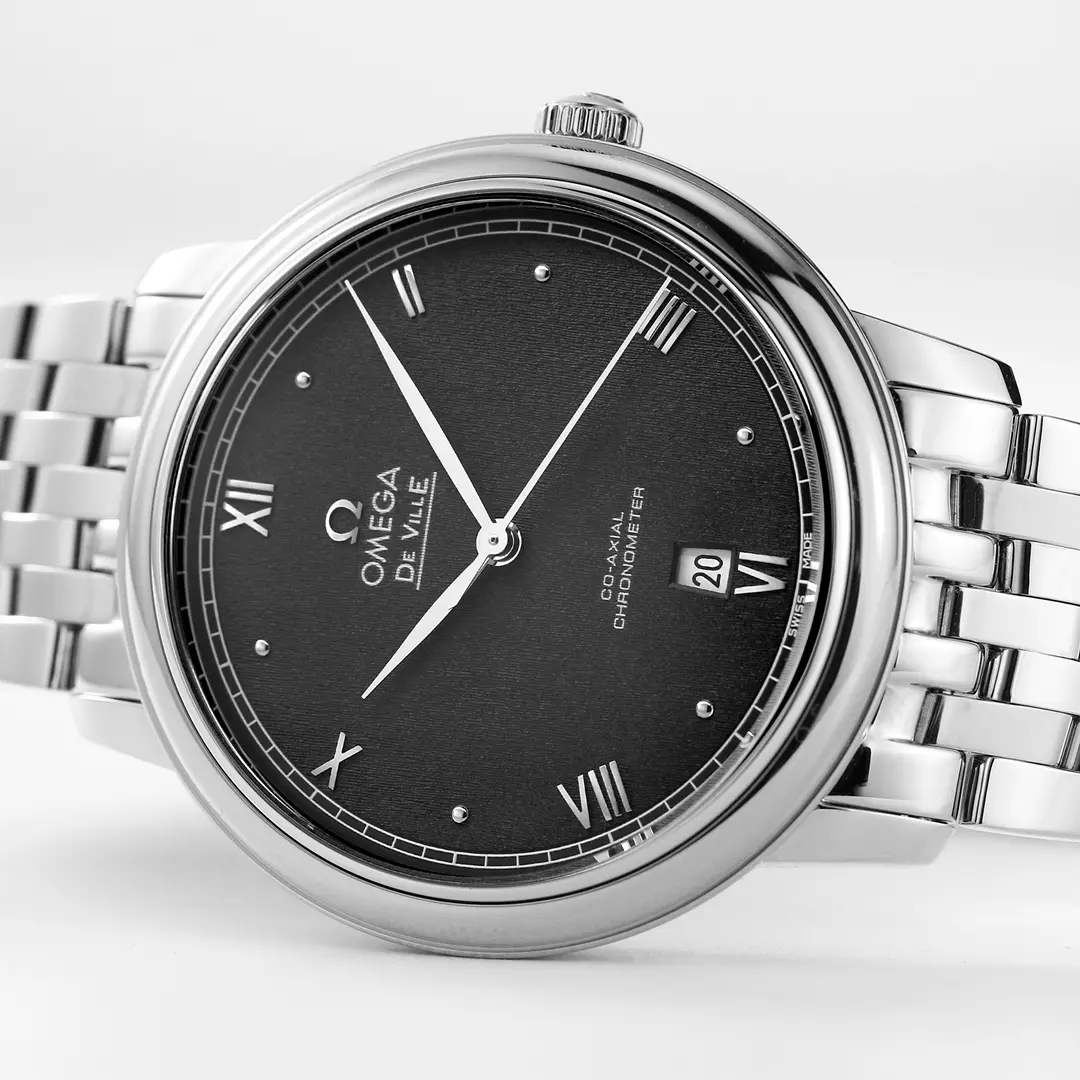 ZF Factory Omega DeVille Black Dial Steel Watch by VSF Watches – Premium Quality Timepiece - 图片 8