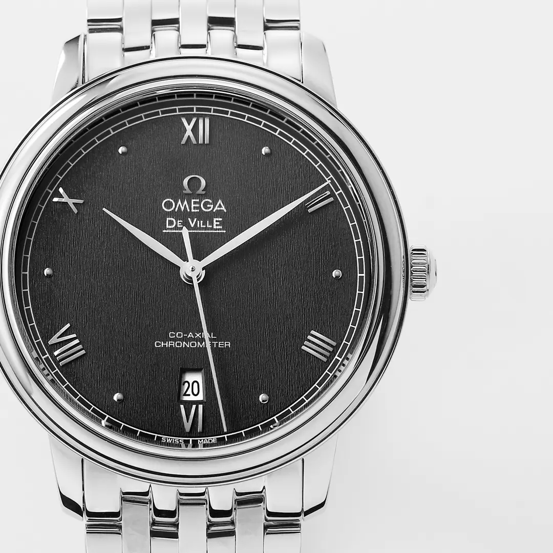 ZF Factory Omega DeVille Black Dial Steel Watch by VSF Watches – Premium Quality Timepiece - 图片 9