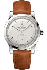 ZF Factory Omega Seamaster 1948 Silver Brown Leather VSF Luxury Watch
