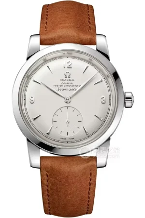 ZF Factory Omega Seamaster 1948 Silver Brown Leather VSF Luxury Watch