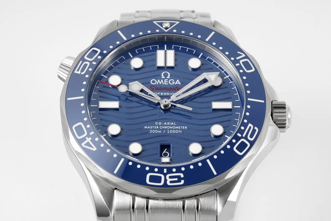 ZF Factory Omega Seamaster 300M Blue Dial Stainless Steel VSF Luxury Watch - 图片 3