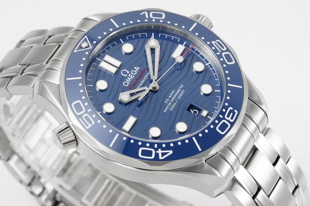 ZF Factory Omega Seamaster 300M Blue Dial Stainless Steel VSF Luxury Watch - 图片 4