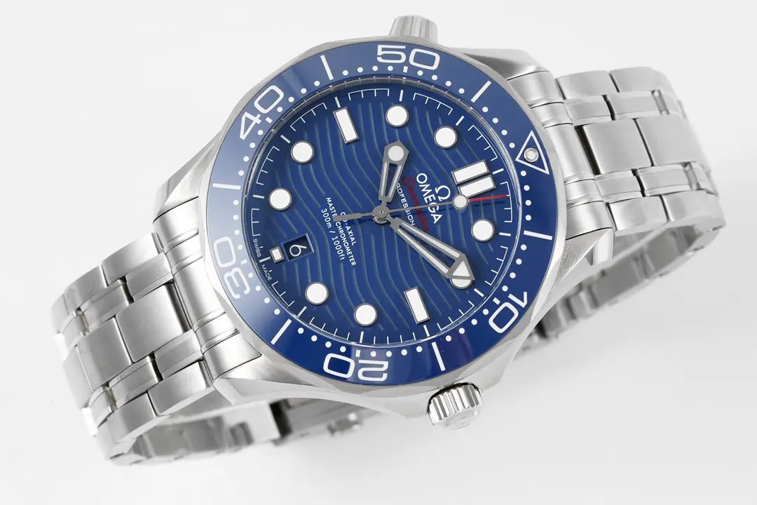 ZF Factory Omega Seamaster 300M Blue Dial Stainless Steel VSF Luxury Watch - 图片 6