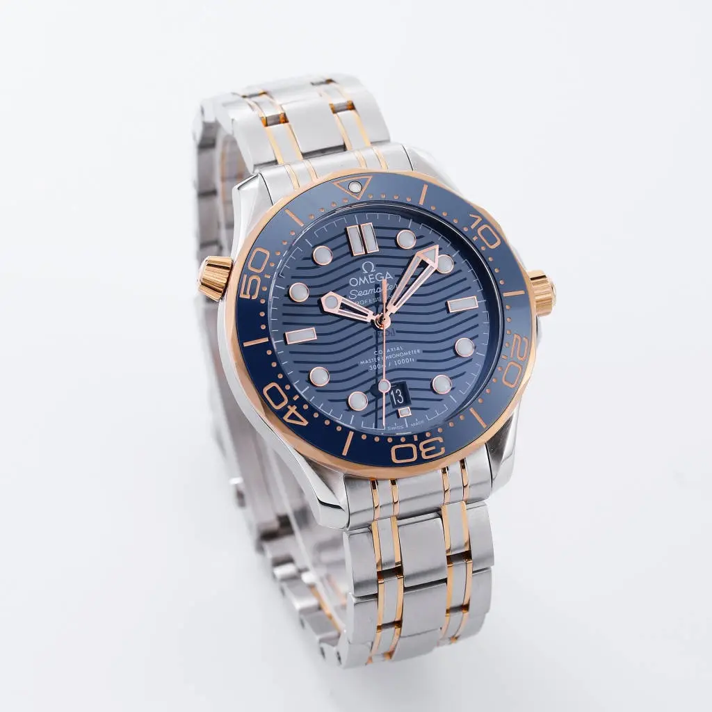 ZF Factory Omega Seamaster 300M Blue Dial Steel VSF Luxury Watch - 图片 3