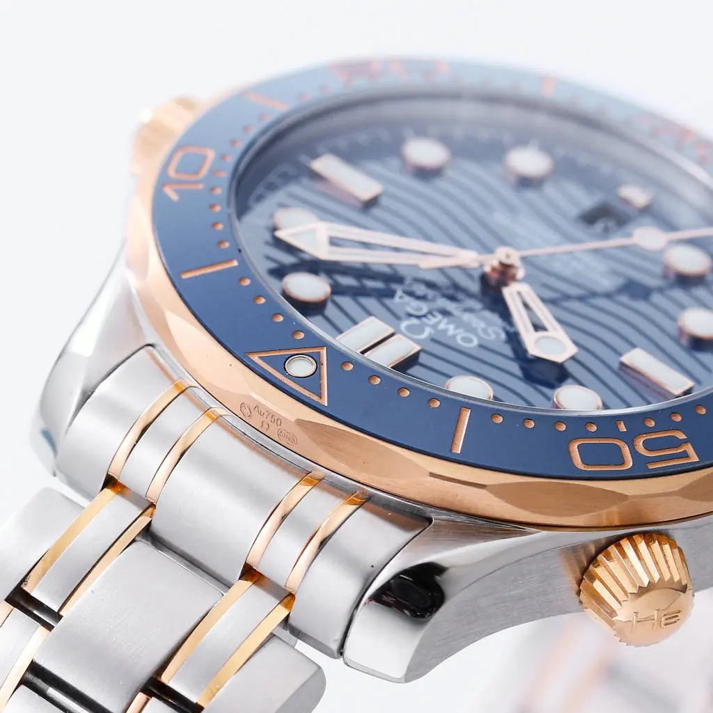 ZF Factory Omega Seamaster 300M Blue Dial Steel VSF Luxury Watch - 图片 5