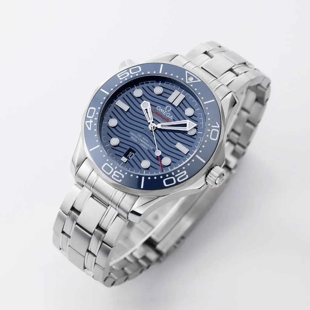 ZF Factory OMEGA Seamaster 300M Blue Dial Steel Watch by VSF Watches - 图片 2