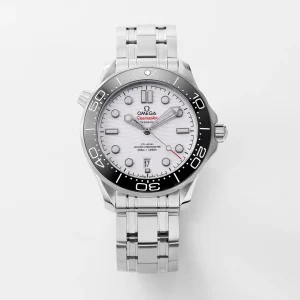 ZF Factory Omega Seamaster 300M White Dial Steel Bracelet – High-Quality VSF Watches