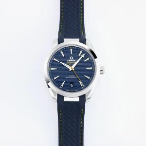 ZF Factory Omega Seamaster Aqua Terra Blue Dial Rubber Strap – Premium VSF Watches Collection