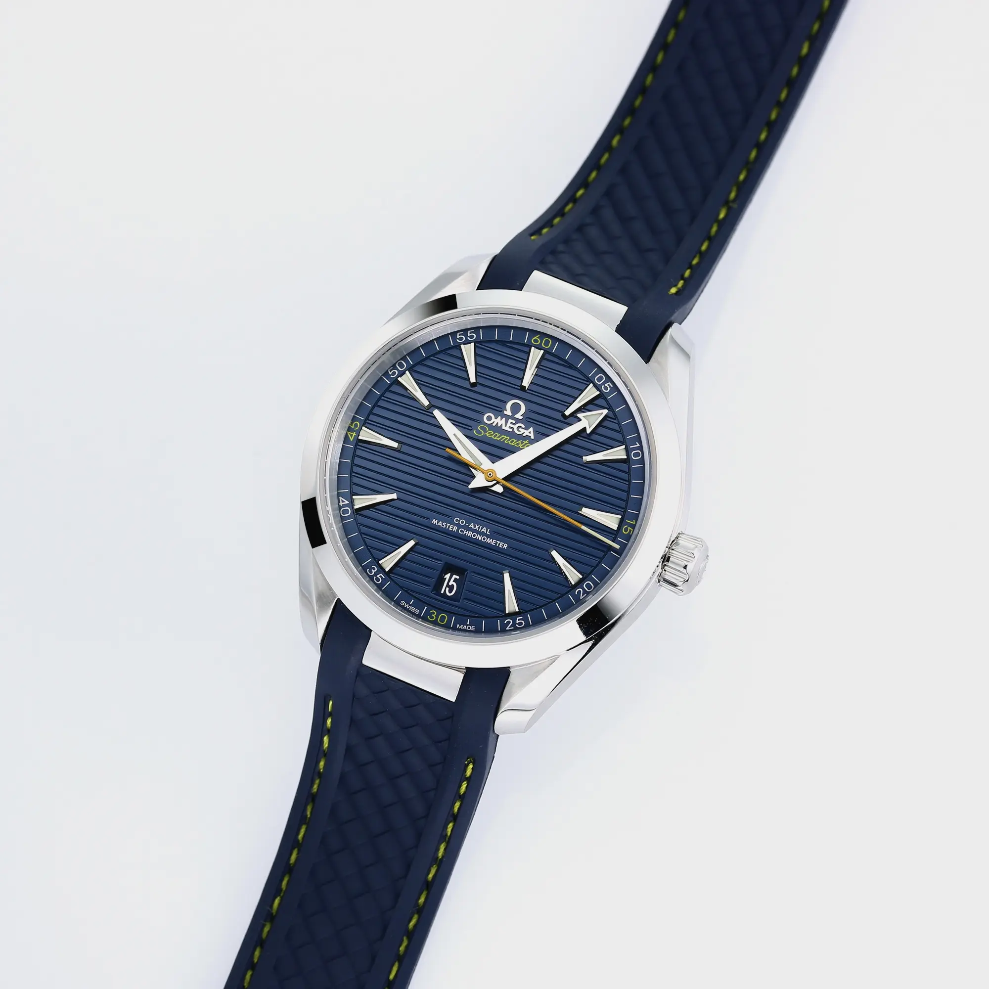 ZF Factory Omega Seamaster Aqua Terra Blue Dial Rubber Strap – Premium VSF Watches Collection - 图片 5