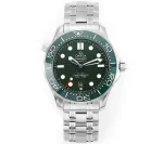 ZF Factory OMEGA Seamaster Diver 300M Green Dial Steel – Premium VSF Watches Collection