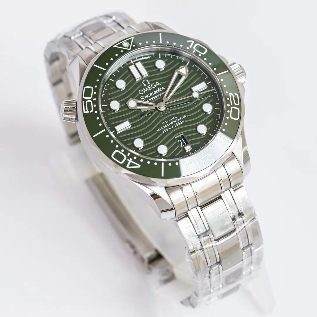 ZF Factory Omega Seamaster Green Ceramic Watch by VSF Watches – Premium Quality Timepiece - 图片 2