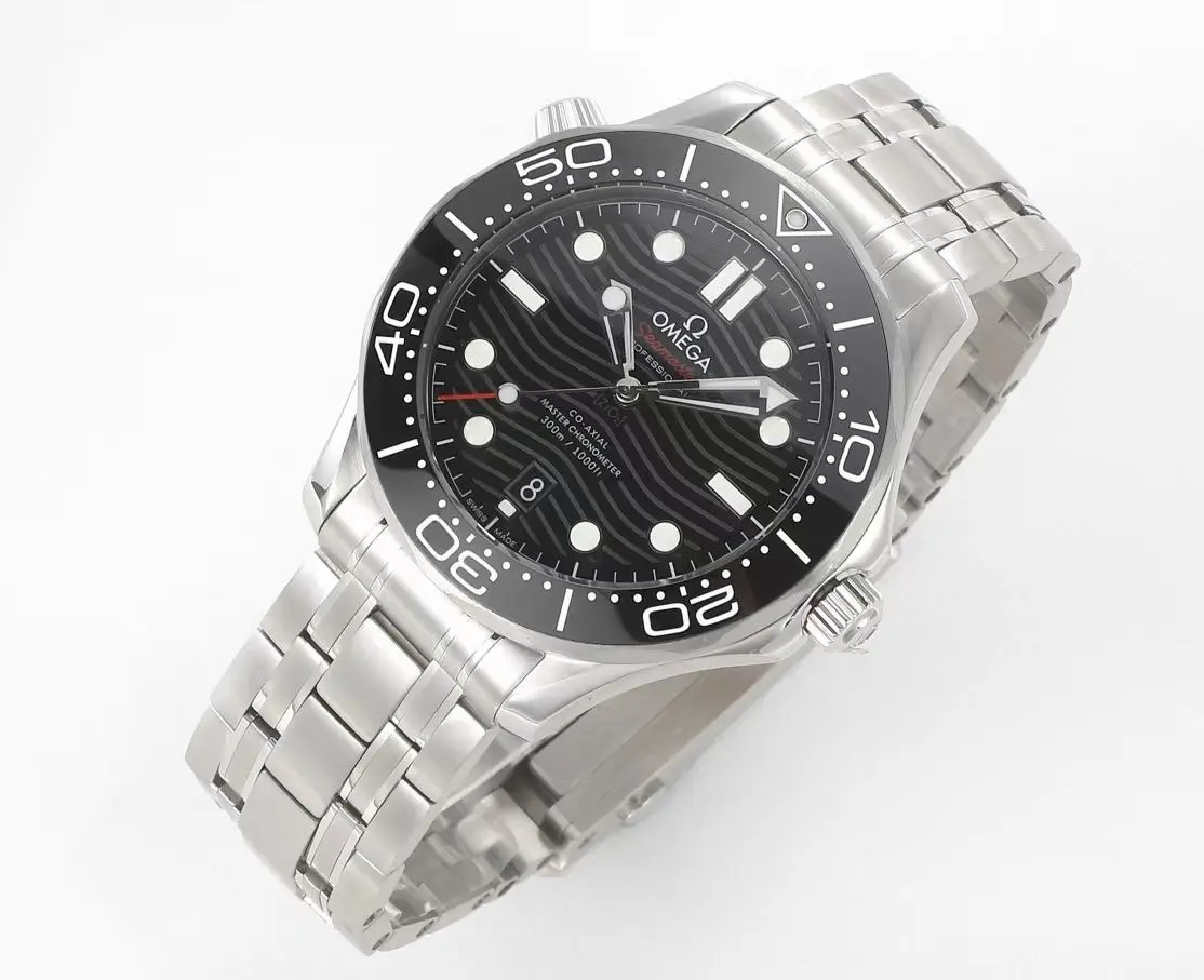 ZF Factory OMEGA Seamaster Planet Ocean 600m Co-Axial Master Chronometer 42mm Black Ceramic Bezel Stainless Steel VSF Watches - 图片 2