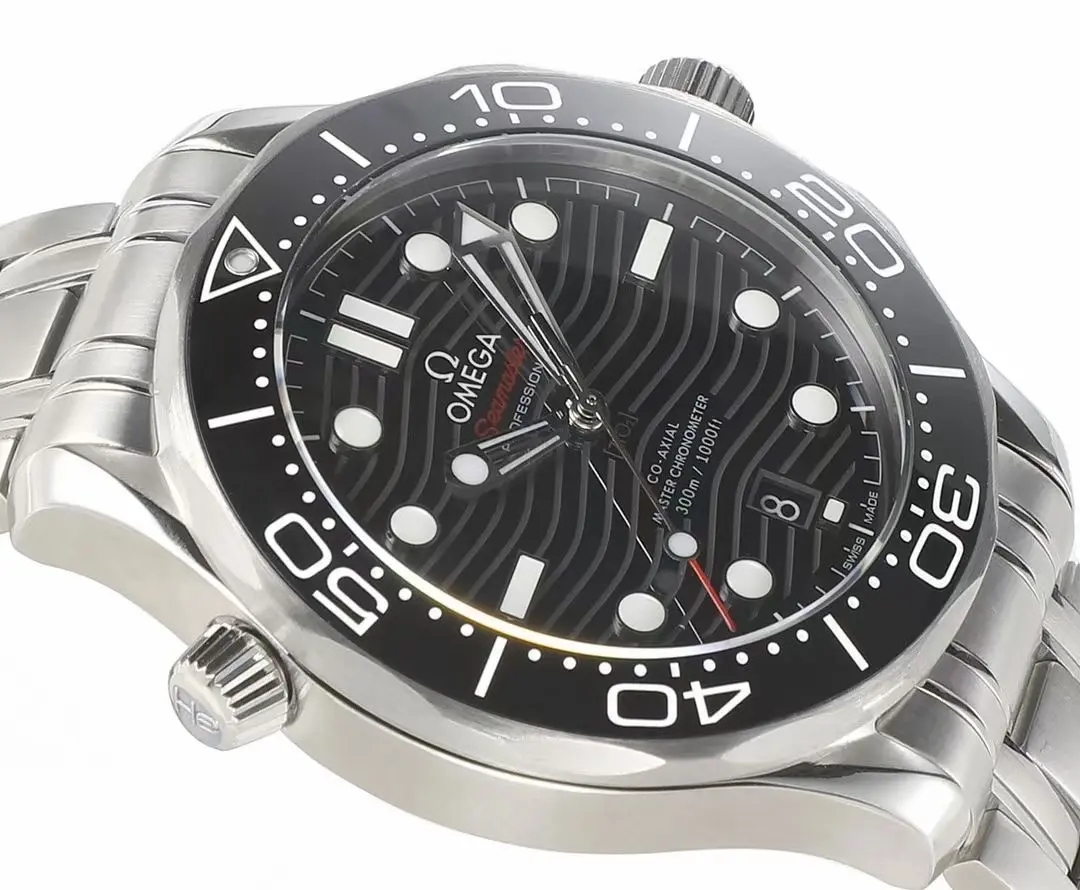 ZF Factory OMEGA Seamaster Planet Ocean 600m Co-Axial Master Chronometer 42mm Black Ceramic Bezel Stainless Steel VSF Watches - 图片 4