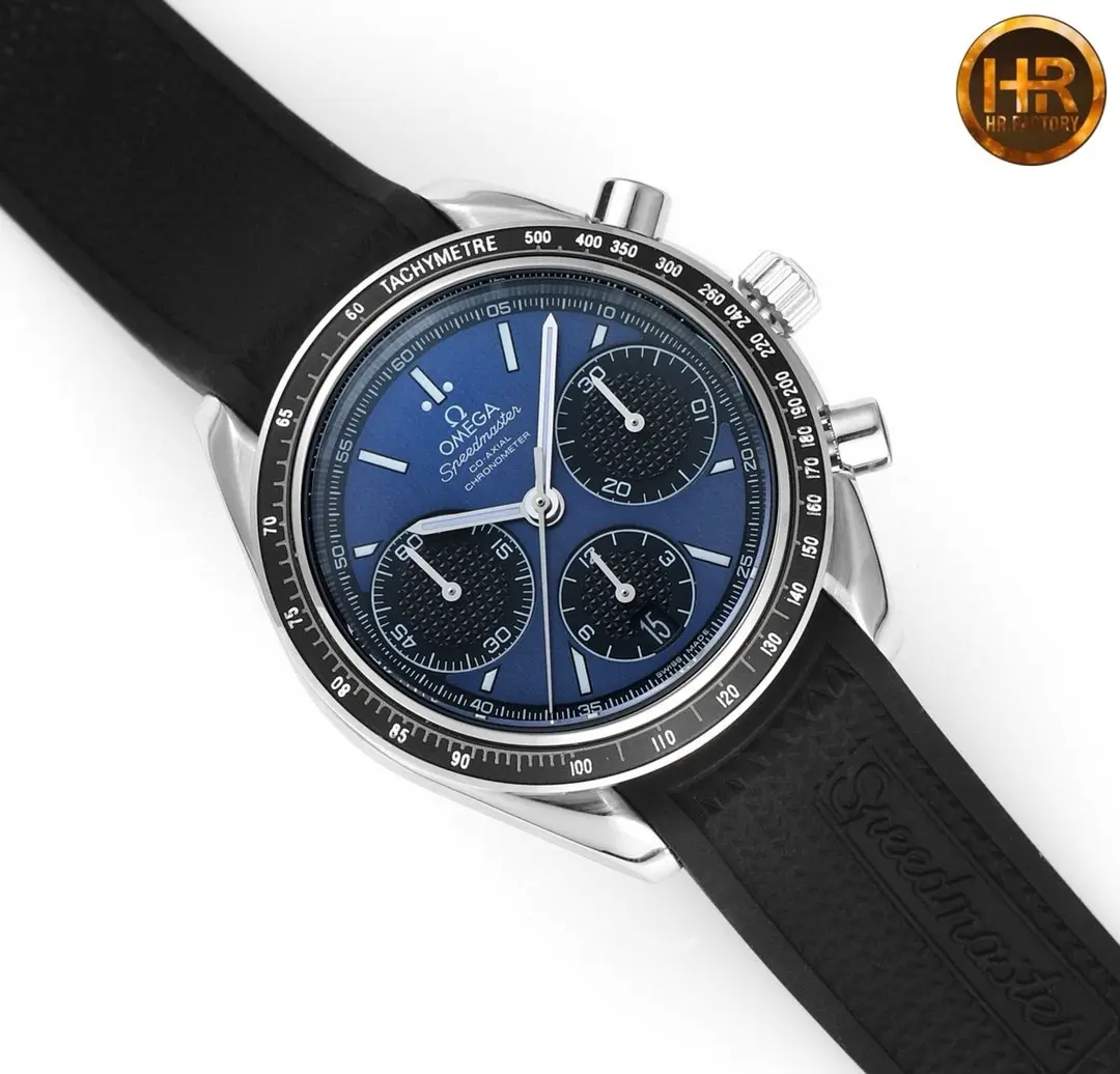 ZF Factory OMEGA Speedmaster 326.32.40.50.06.001 Blue Rubber – Premium VSF Watches - 图片 5