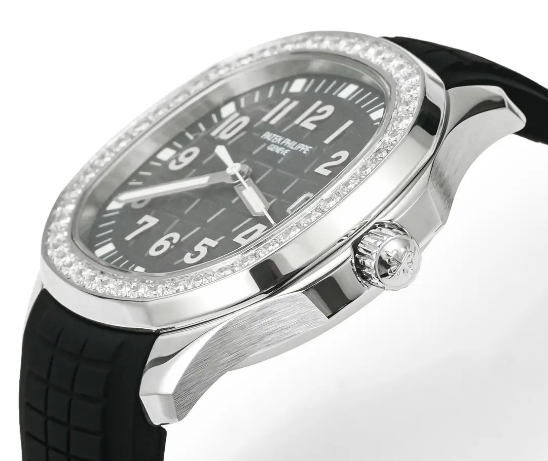 ZF Factory Patek Philippe Aquanaut Luce 5268 Black Rubber Super Clone Replica Watch - 图片 6