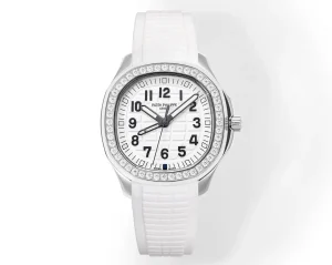 ZF Factory Patek Philippe Aquanaut Luce 5268 White Super Clone Replica Watch