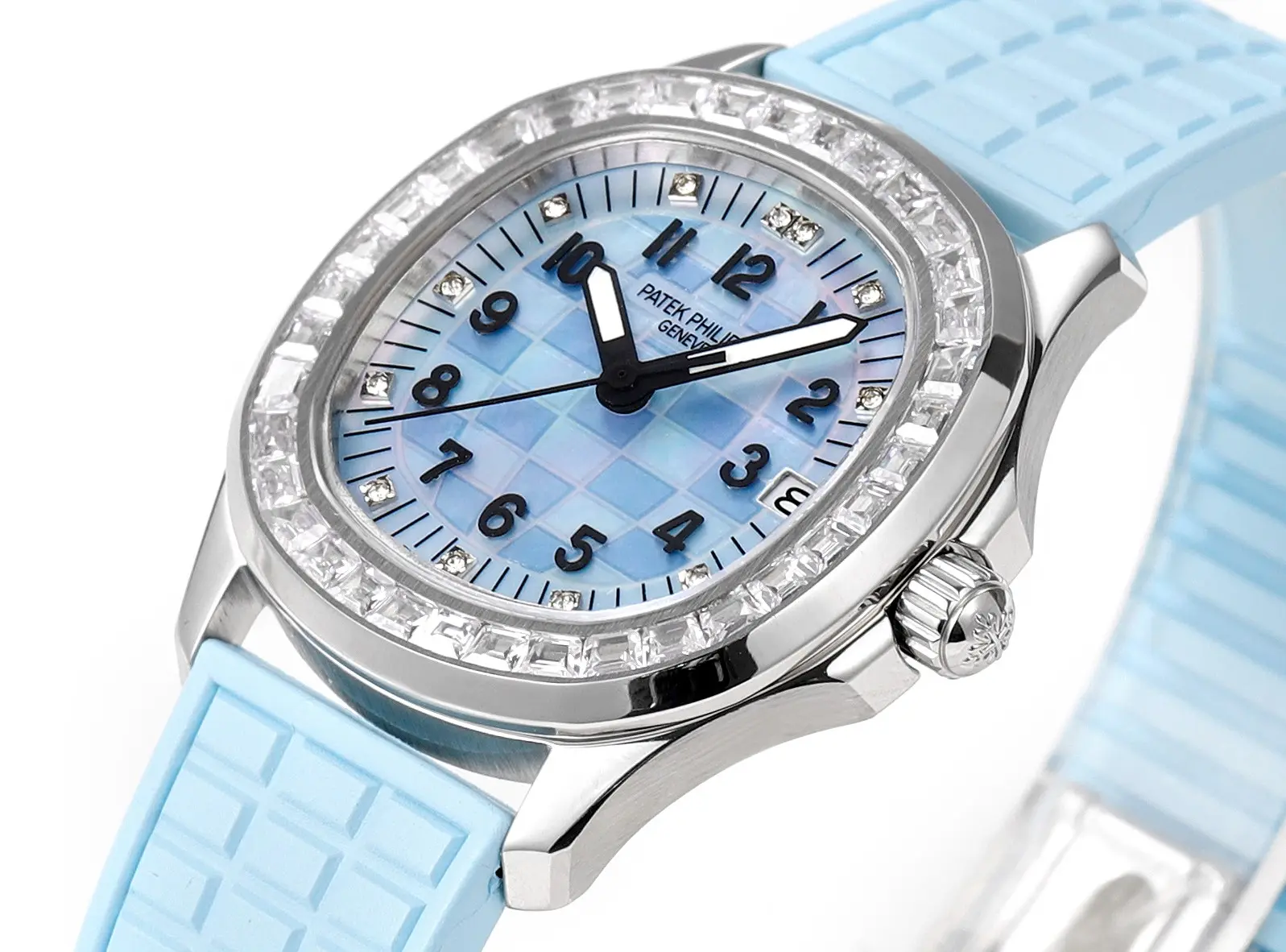 ZF Factory Patek Philippe Aquanaut Mechanical Watch Blue Rubber – Premium Super Clone Replica - 图片 7