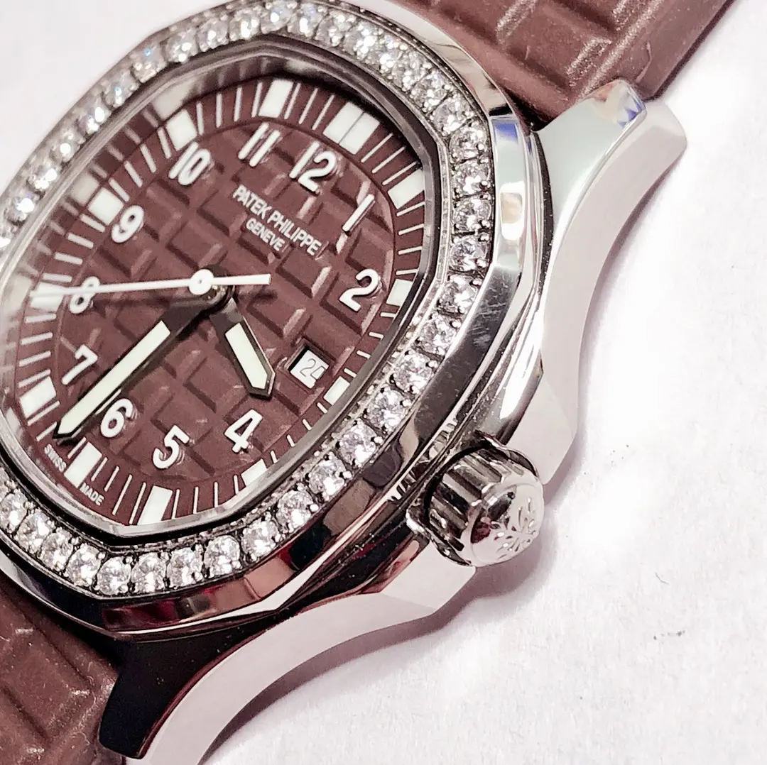 ZF Factory Patek Philippe Aquanaut Quartz Brown Super Clone Replica Watch