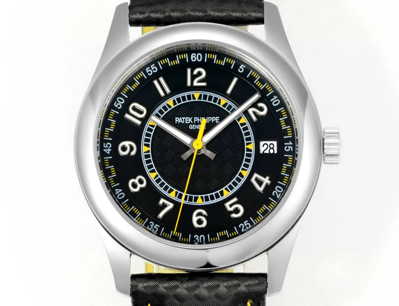 ZF Factory Patek Philippe Calatrava 6007G Black Super Clone Replica Watch - 图片 2