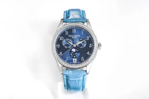 ZF Factory Patek Philippe Complications 4947R Blue Leather Super Clone Replica Watch