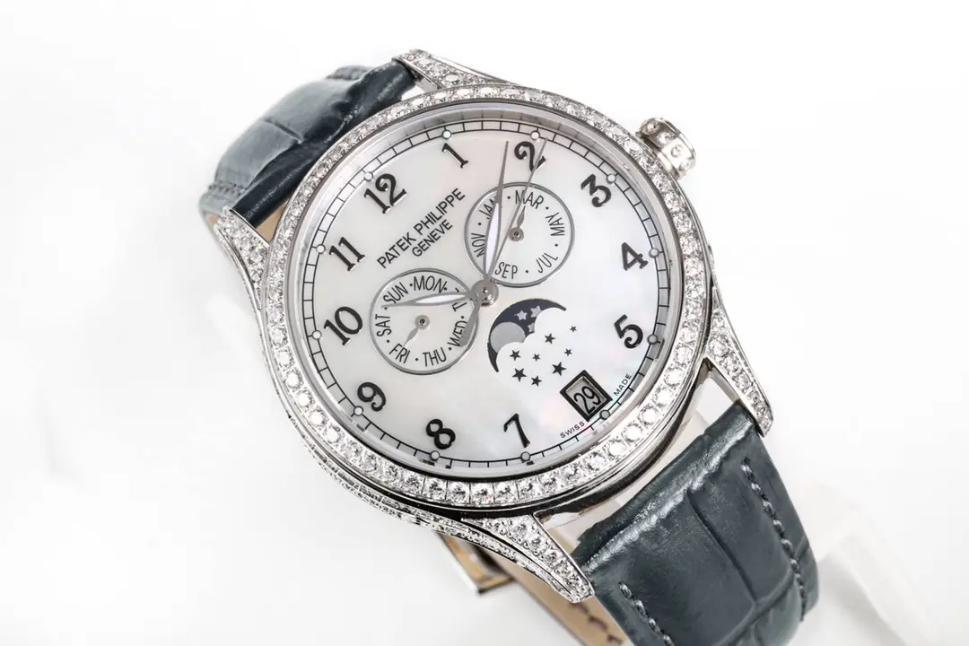 ZF Factory Patek Philippe Complications 4947R White Dial Leather Super Clone Replica Watch – Premium Replica Watches - 图片 3