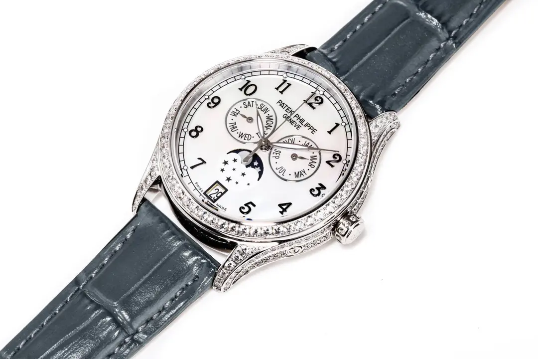ZF Factory Patek Philippe Complications 4947R White Dial Leather Super Clone Replica Watch – Premium Replica Watches - 图片 4
