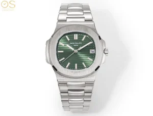 ZF Factory Patek Philippe Nautilus 5711 Steel Green Dial Super Clone Replica Watch